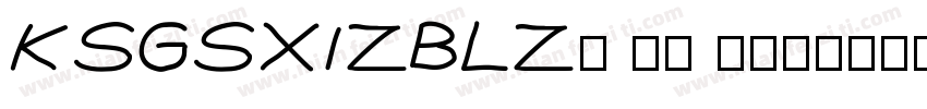 KSGSXIZBLZ0 81 50字体转换